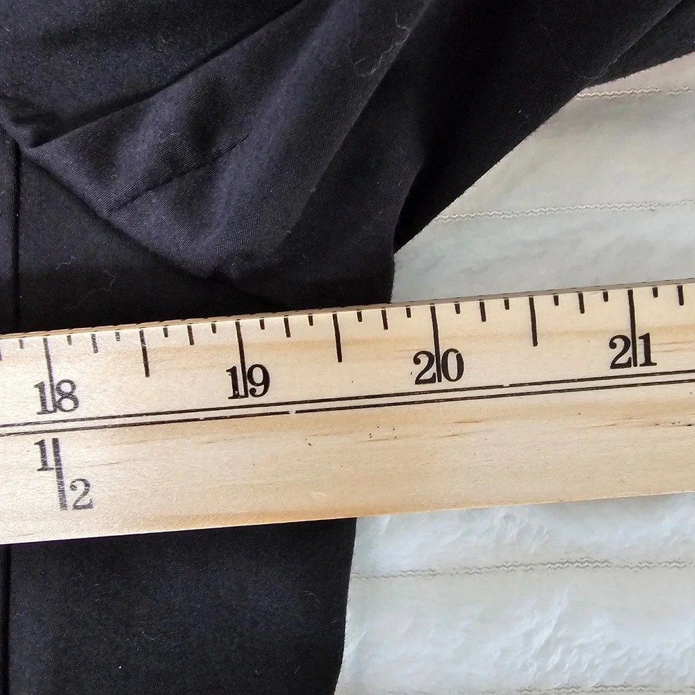 Talbots Womens 5-Button Tailored Blazer Size 10 Black Classic Professional Work